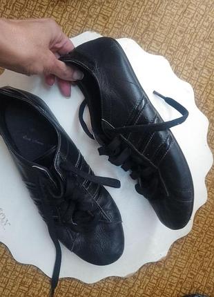 Шкіряні кросівки, adidas красовки кожа кроссовки адидас кроси унісекс футзалки