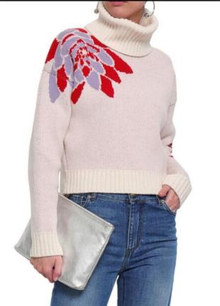 Светер джемпер водолазка вовна 92% кашемір 8%