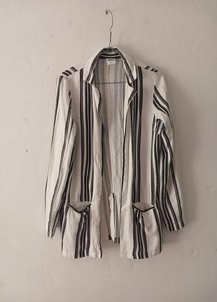Якісний смугастий жакет