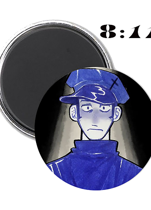 Магнит на холодильник 8:11 | 811 | 8 11 #03