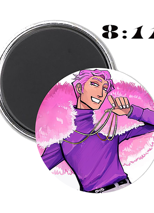 Магнит на холодильник 8:11 | 811 | 8 11 #05