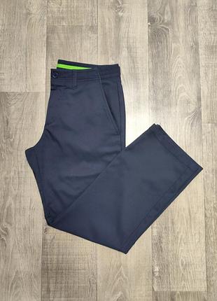 Штани hugo boss men's hakan 7 slim fit blue stretch water repellent pants