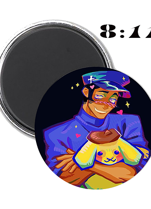 Магнит на холодильник 8:11 | 811 | 8 11 #06