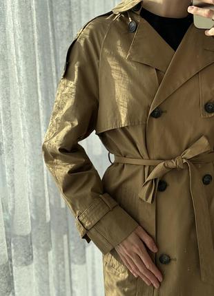 Класичний бежевий тренч хл розмір