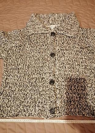 Кофта вязаная большого размера