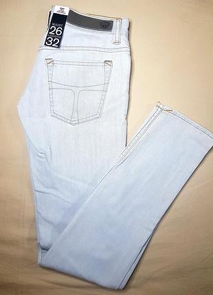 Джинсы tiger of sweden jeans, голубые, 26/32