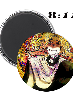 Магнит на холодильник 8:11 | 811 | 8 11 #08