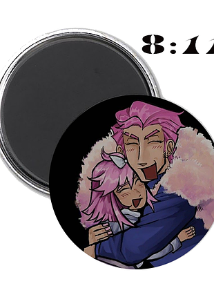 Магнит на холодильник 8:11 | 811 | 8 11 #11