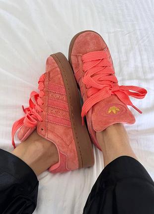 Кросівки adidas campus “peach gum” premium