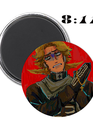 Магнит на холодильник 8:11 | 811 | 8 11 #14