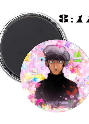 Магнит на холодильник 8:11 | 811 | 8 11 #16