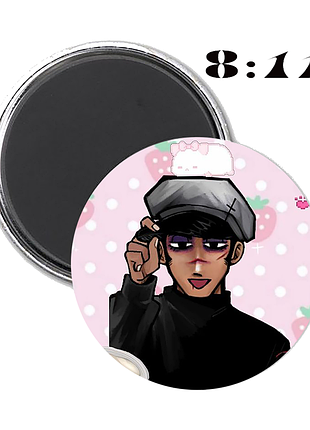 Магнит на холодильник 8:11 | 811 | 8 11 #18