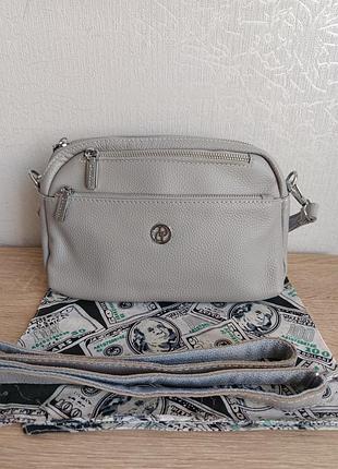 Сумочка натуральна шкіра👜