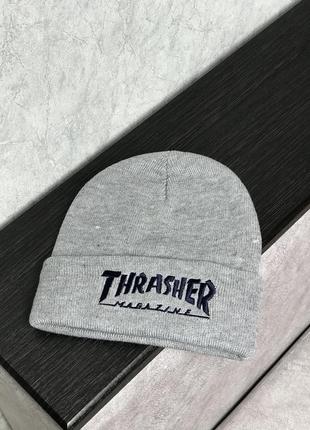 Зимова шапка thrasher grey