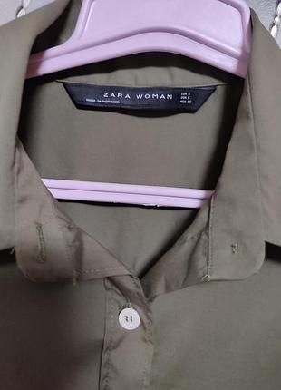 Жіноча сорочка бренду zara 2