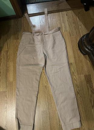 Брюки пудровые 2