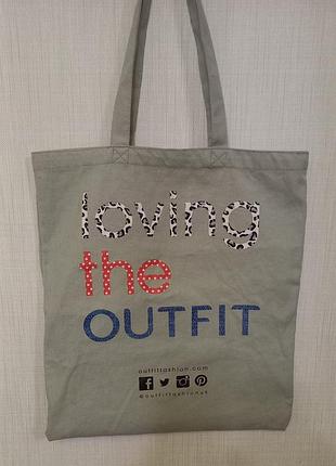 Сумка шоппер 100% коттон