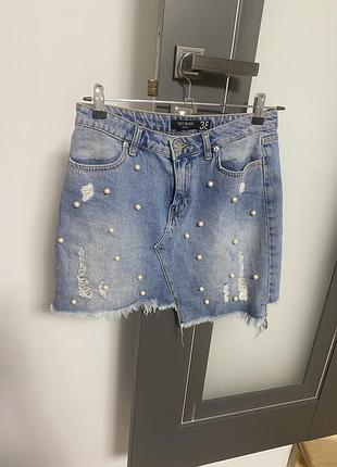 Спідниця джинсова