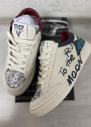 Кожаные кеды vitto rossi