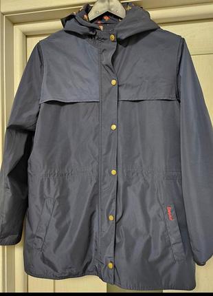 Жіноча двостороння водо вітро непрониклива куртка barbour 12/14 р ідеальний стан