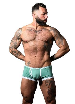 Хлопковые боксеры для парней от andrew christian fly tagless