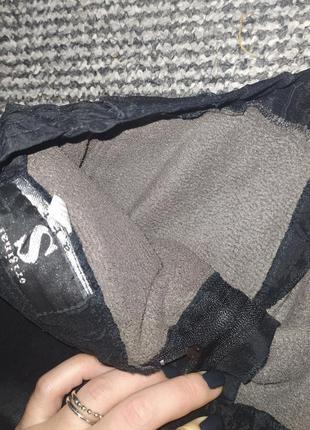 Брюки джинсы теплые утепленные