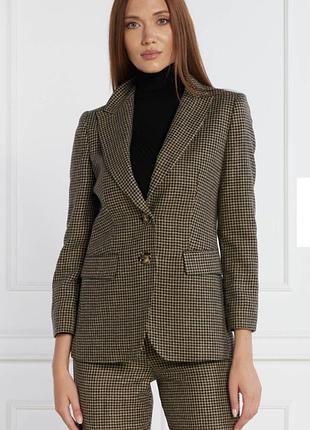 Шерстяний офісний стильний діловий піджак