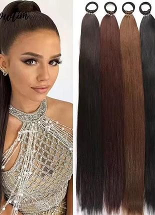 Афрокоса на резинке афрохвост на резинке  60-70 см под заказ