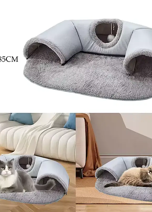Ігровий тунельний килимок 2 в 1 cat bed.о+