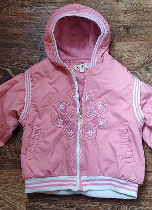 Куртка ветровка демисезон на девочку 98-104, бомбер