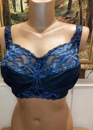 Красивый бюстгальтер без косточек на широких бретелях m&s 34f/75g