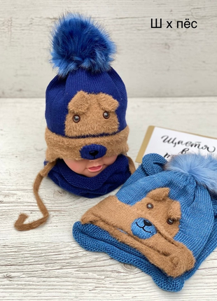 Набір шапка + хомут