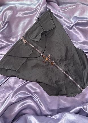 Нереальний топ-бандо y2k карго на змійці