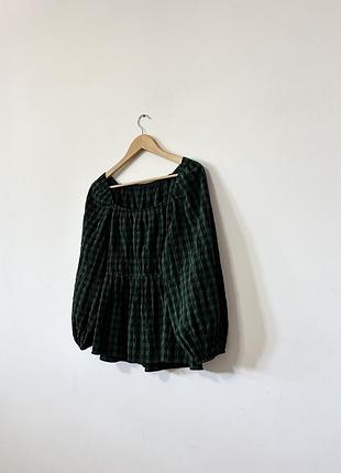 Красива блуза в клітинку george🌿