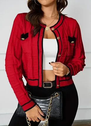 Стильный кардиган в стиле тихая роскошь