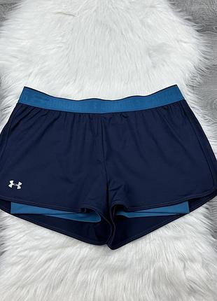 Жіночі оригінальні подвійні шортики under armour