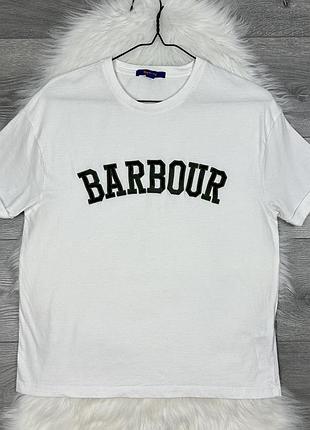 Оригінальна унісекс базова футболка barbour