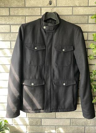 Чоловіче утеплена класичне пальто