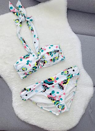 Роздільний купальник бандо з паралоном