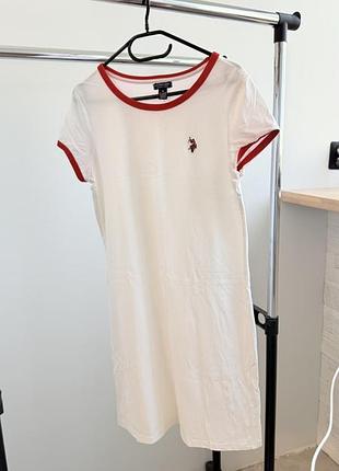 Комфортне стильне плаття u.s.polo assn оригінал розмір м беле