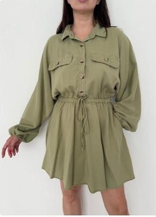 Платье, рубашка 40-46р оверсайз zara