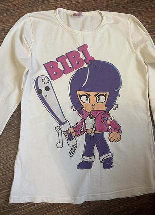 Кофта на девочку 152 рост -brawl stars bibi