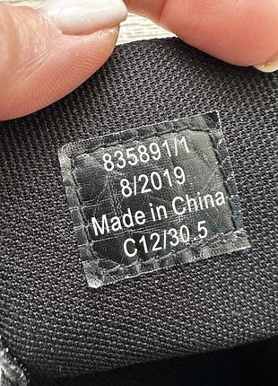 Стильные белые кеды на девочку мокасины с леопардовым принтом в школу river island 31/20см 4