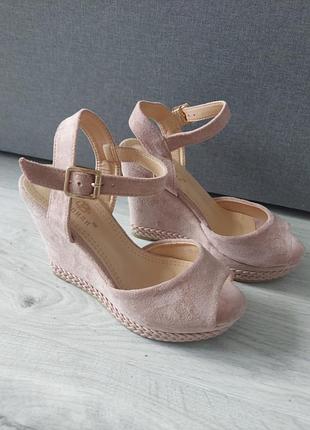 Босоніжки замш, 23,5 см