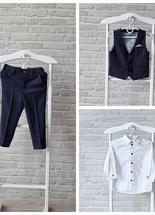 Святковий комплект next, h&m 1,5-2р.