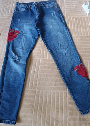 Джинсы скинни женские