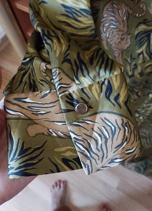 Платье макси рубашка zara 3