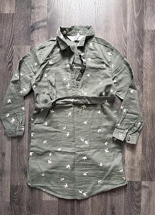 Бавовняна сукня h&m на дівчинку 5-6 років