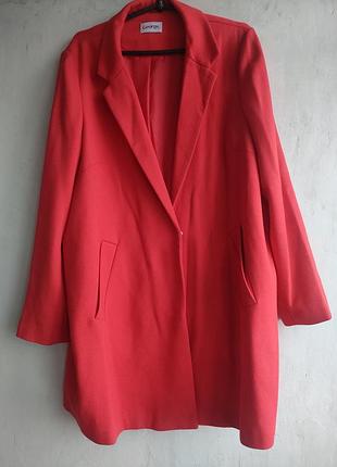 Стильный удлиненный пиджак, жакет george 18 размер