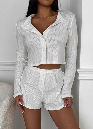 Затишна піжама трійка